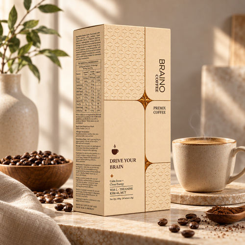Braino Coffee | Functional Premix Coffee